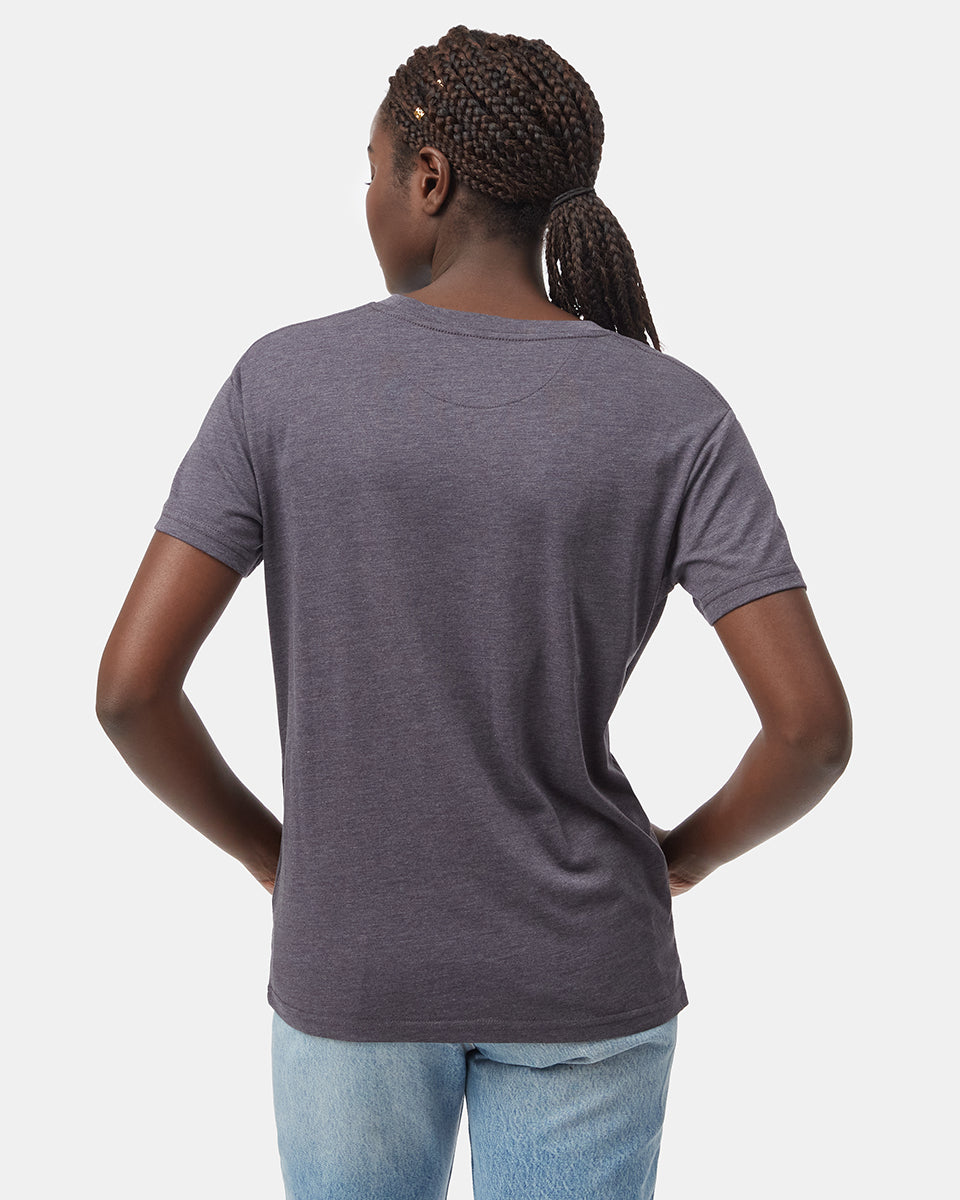 Grey Women's Eco-Friendly Graphic Tee