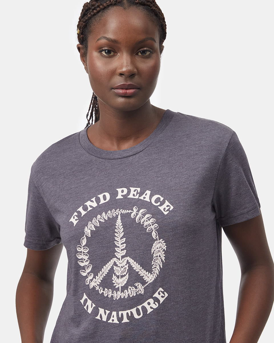 Grey Women's Eco-Friendly Graphic Tee