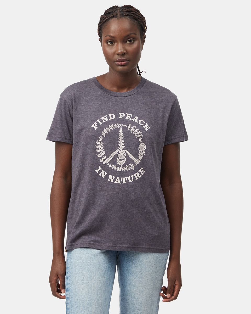 Grey Women's Eco-Friendly Graphic Tee