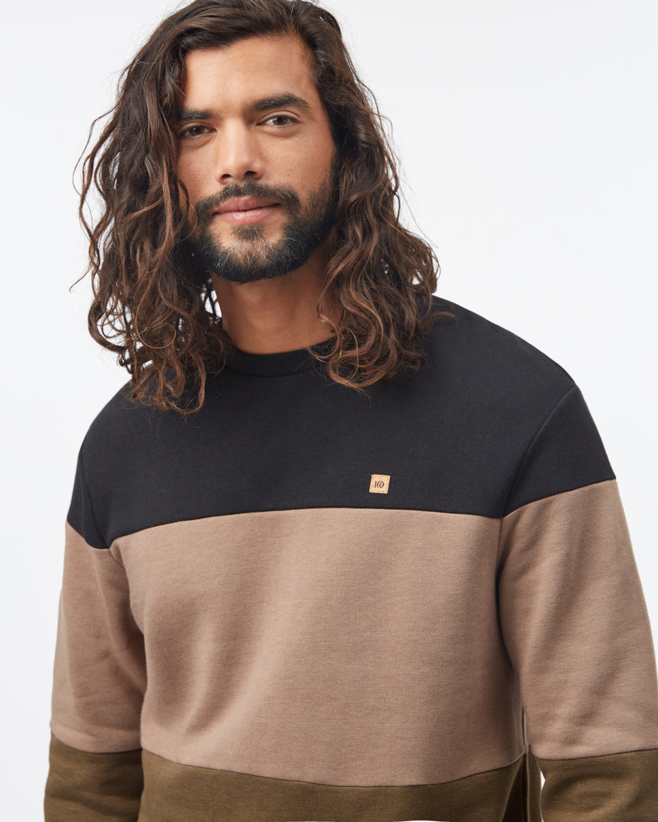 Mens-Organic-Cotton-Blocked-Crewneck-