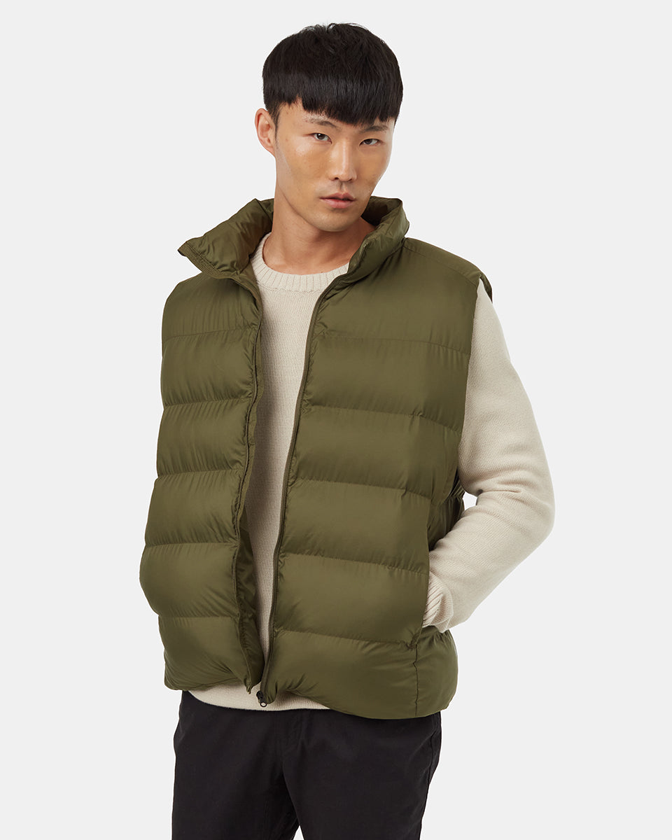 Mens Recycled Polyester Insulated Puffer Vest