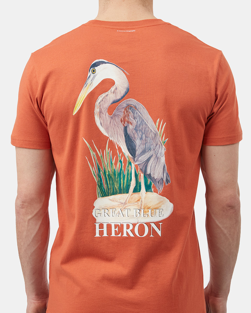 Orange Men's Graphic Short Sleeve Tee