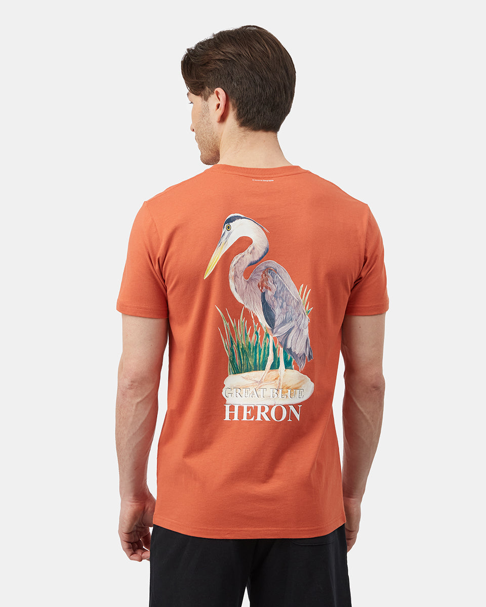 Orange Men's Graphic Short Sleeve Tee