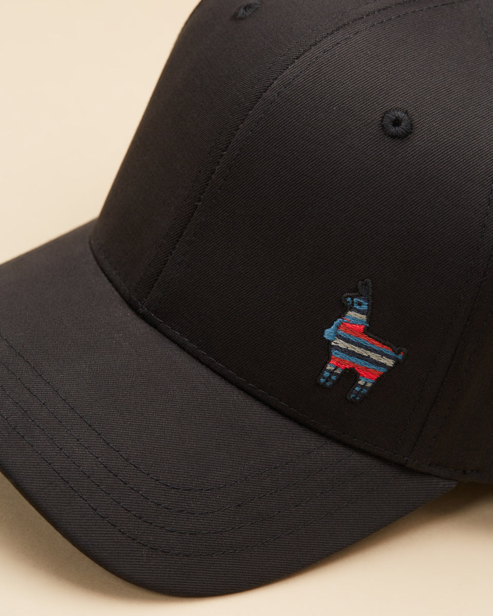 Peru-Black-Graphic-Baseball-Hat-