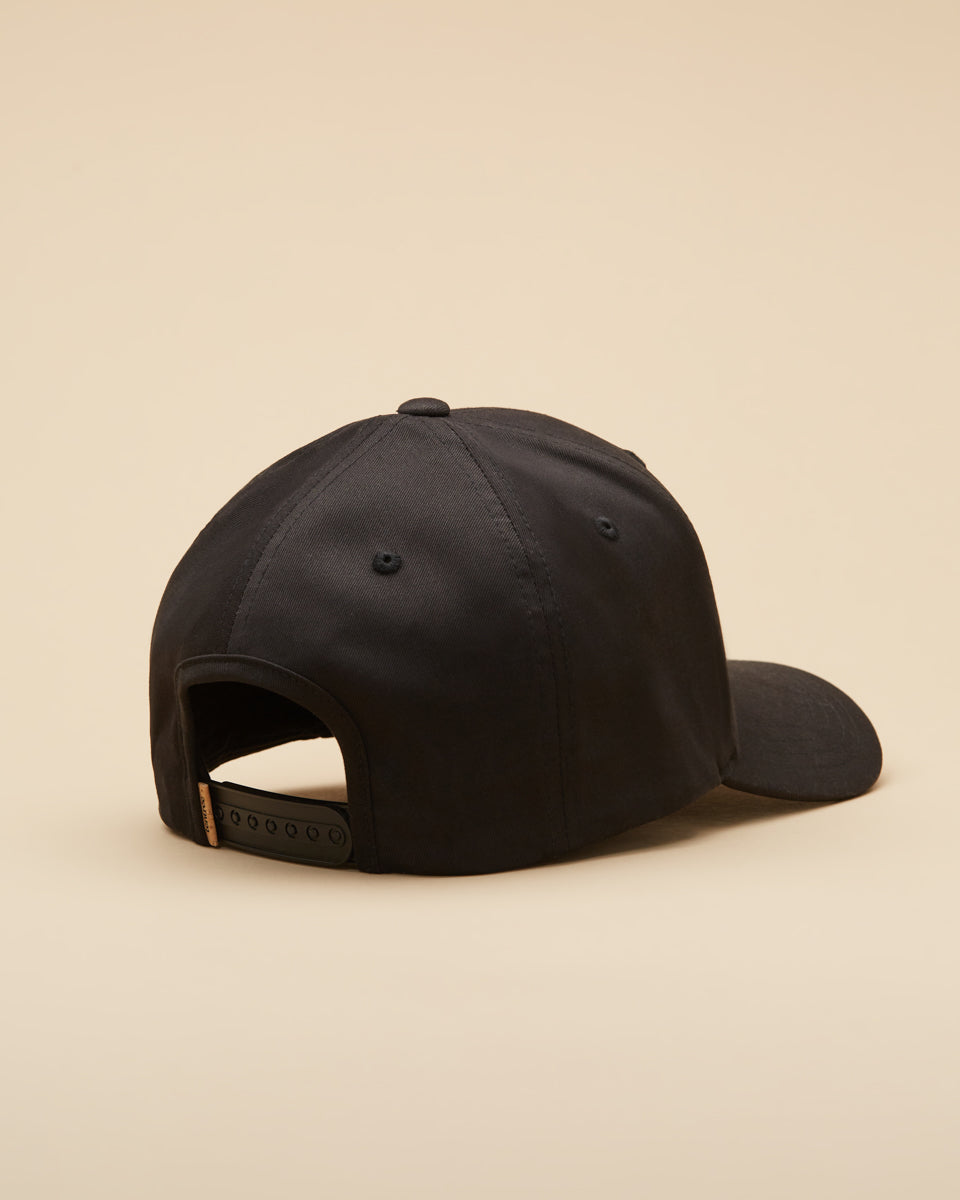 Peru-Black-Graphic-Baseball-Hat-