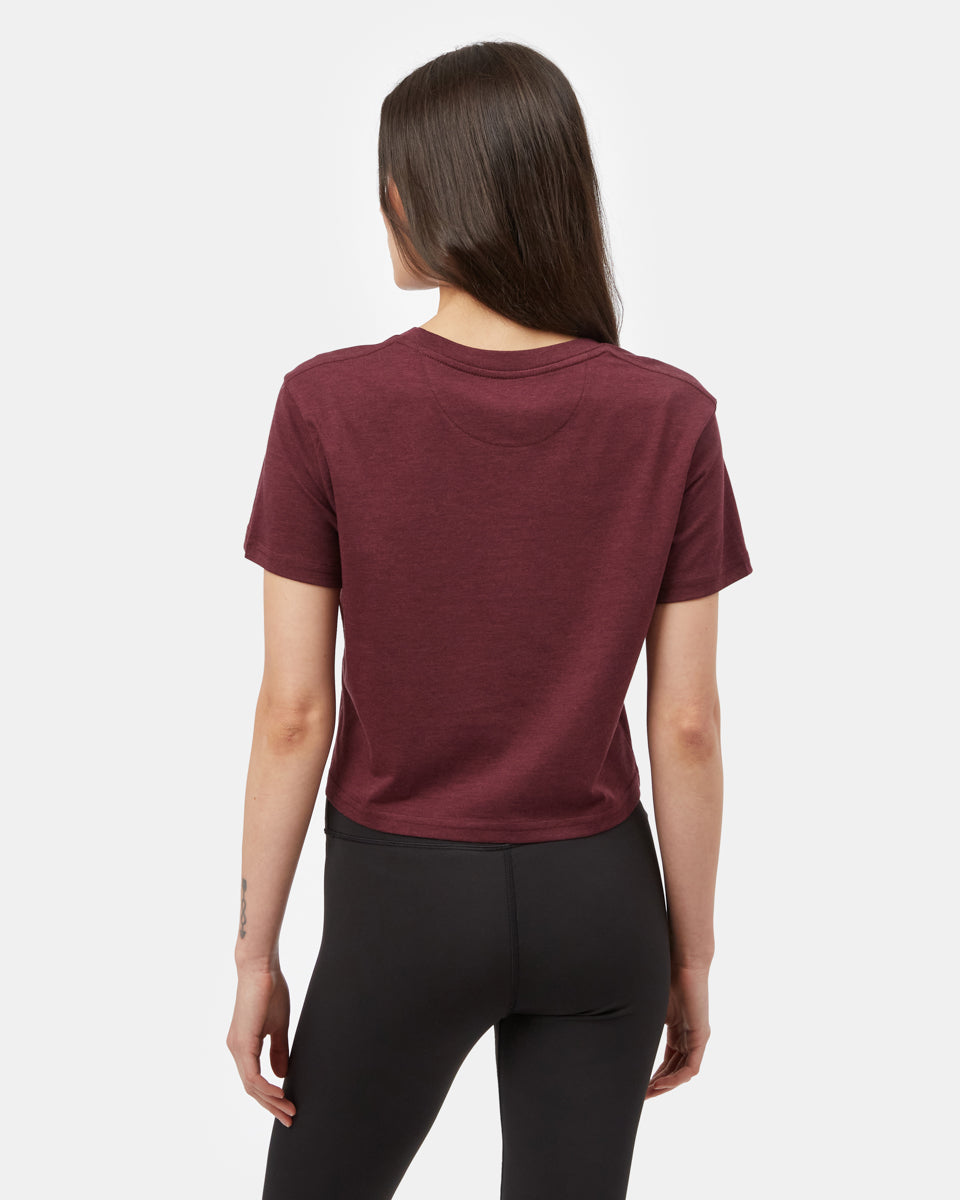 Purple Graphic Oversized Tee