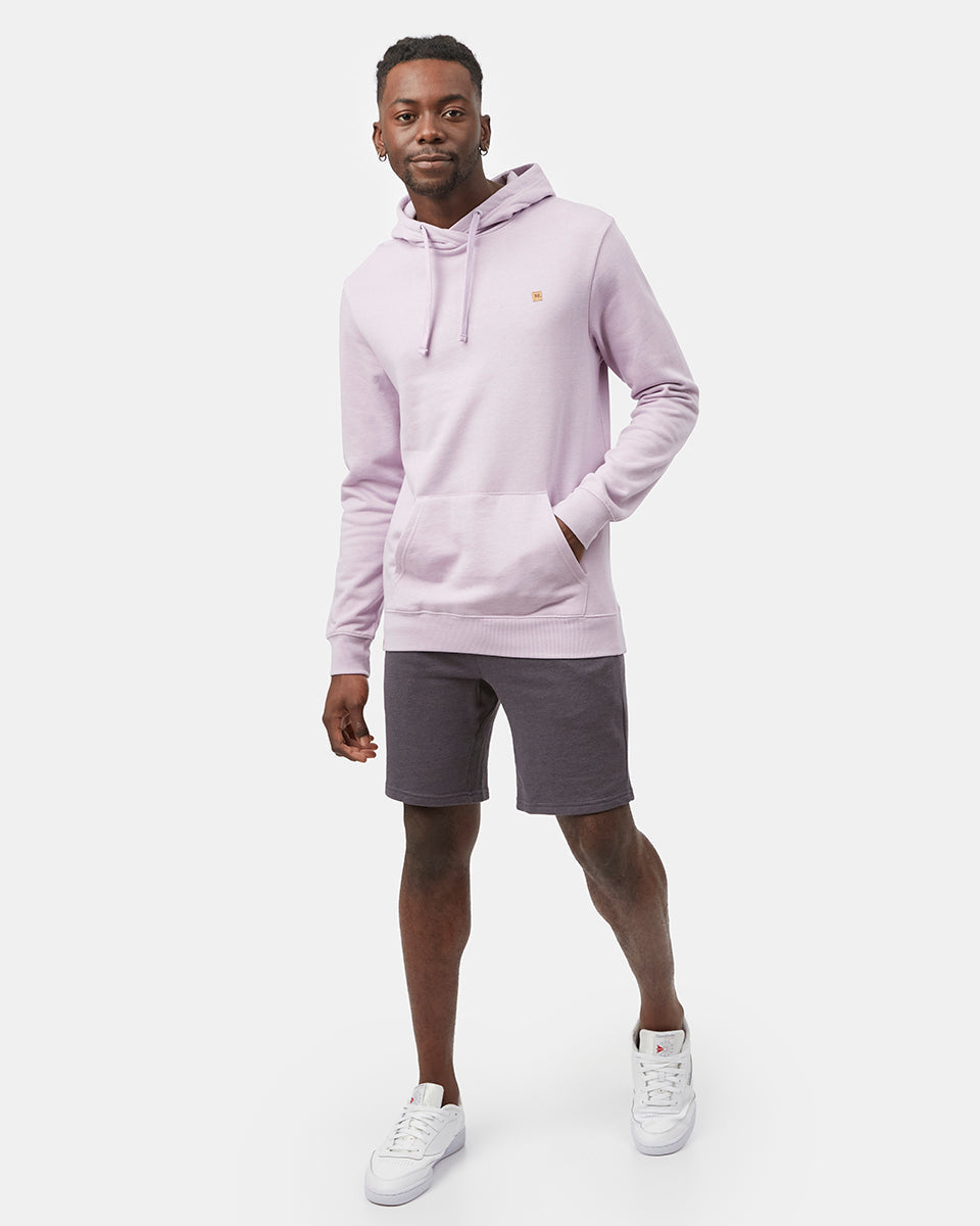Purple Men's Eco-Friendly Pullover Hoodie