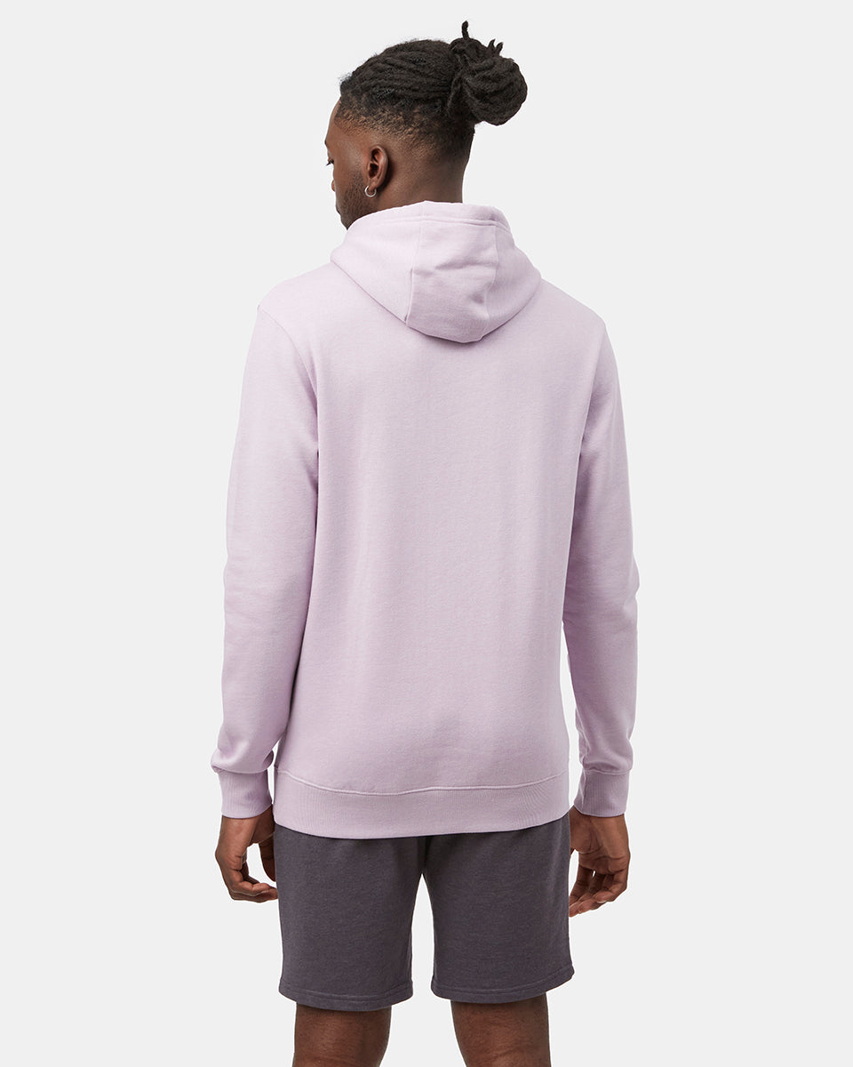 Purple Men's Eco-Friendly Pullover Hoodie