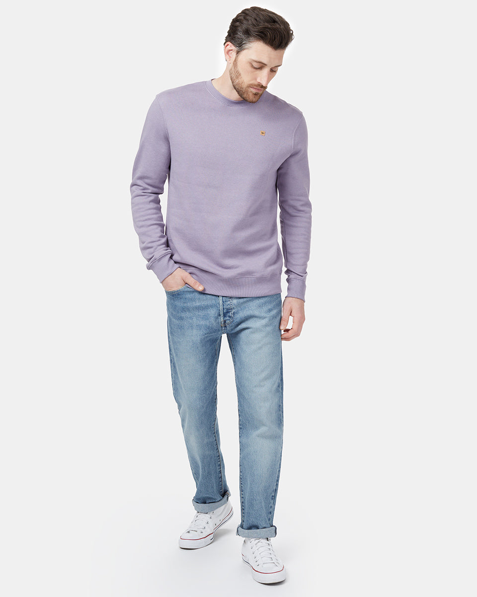 Purple Men's Eco-Friendly Pullover