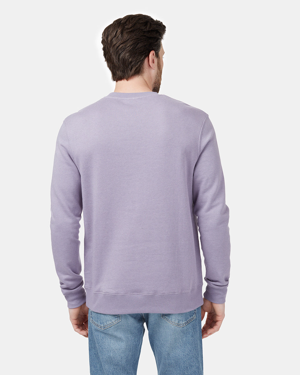 Purple Men's Eco-Friendly Pullover