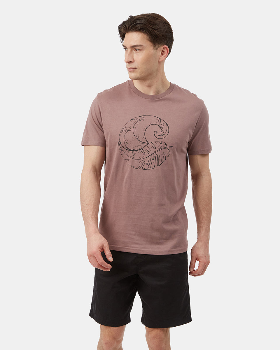 Purple Men's Organic Cotton Graphic Tee