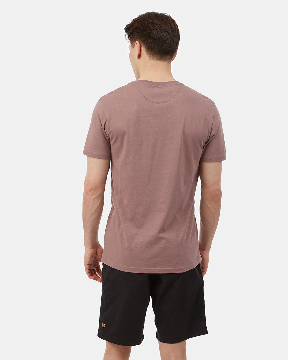 Purple Men's Organic Cotton Graphic Tee