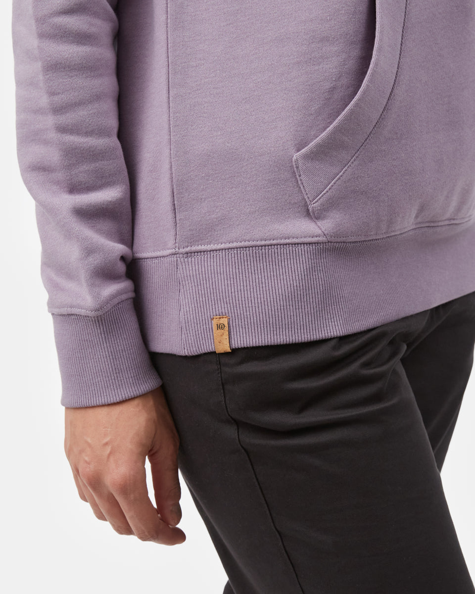 Purple Women's Eco-Friendly Pullover Hoodie