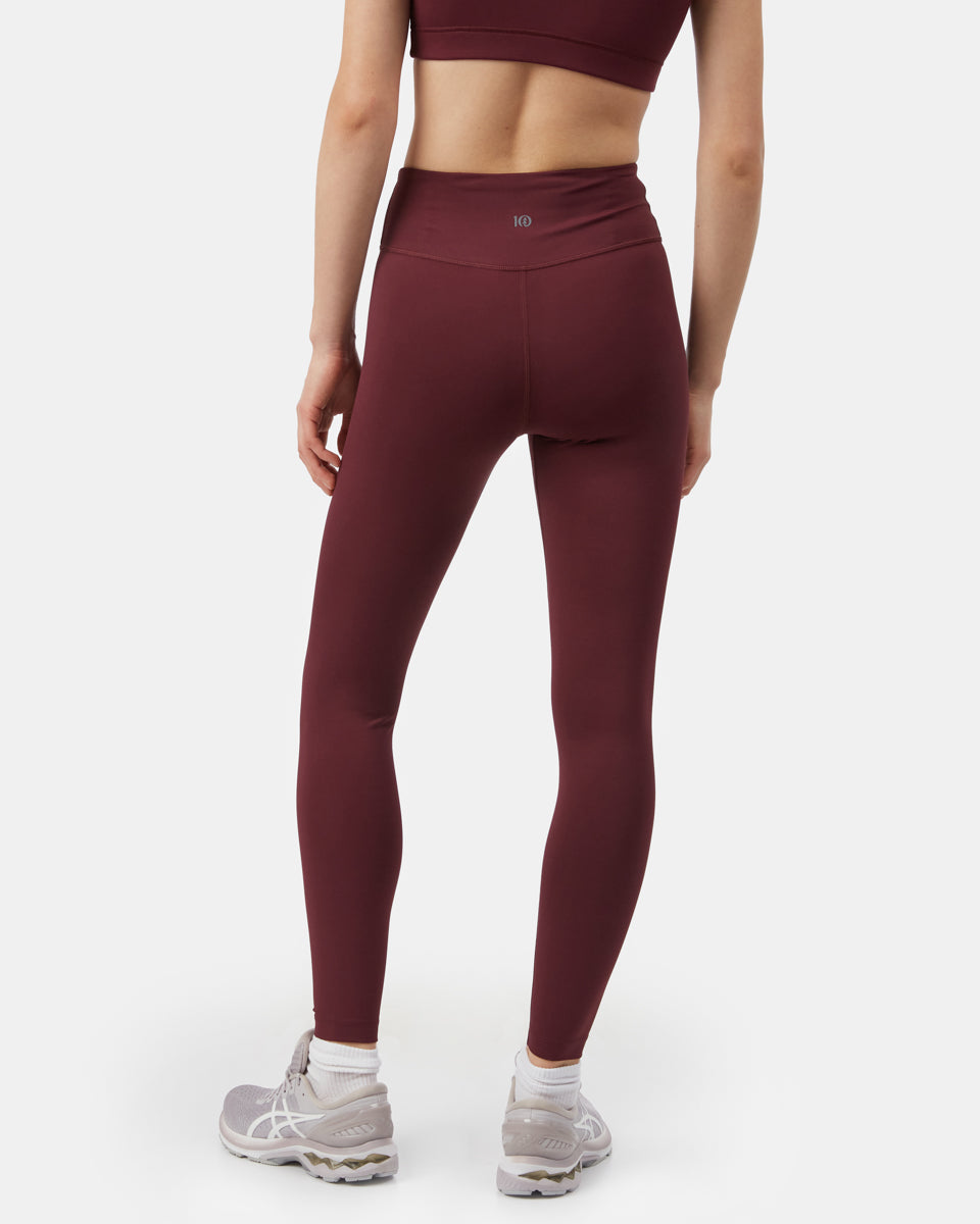 Purple Women's High-Waisted Leggings