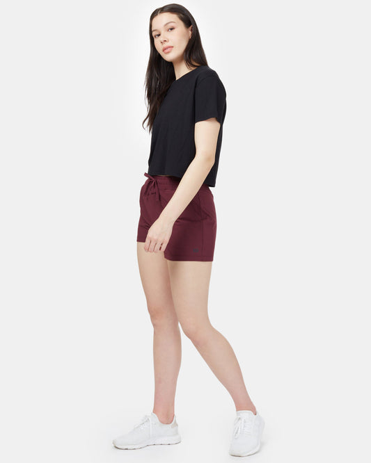Purple Women's Recycled Polyester Shorts