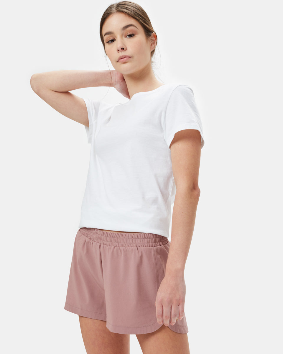 Purple Women's Recycled Polyester Sport Shorts