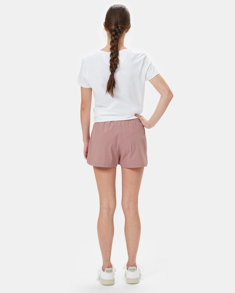 Purple Women's Recycled Polyester Sport Shorts