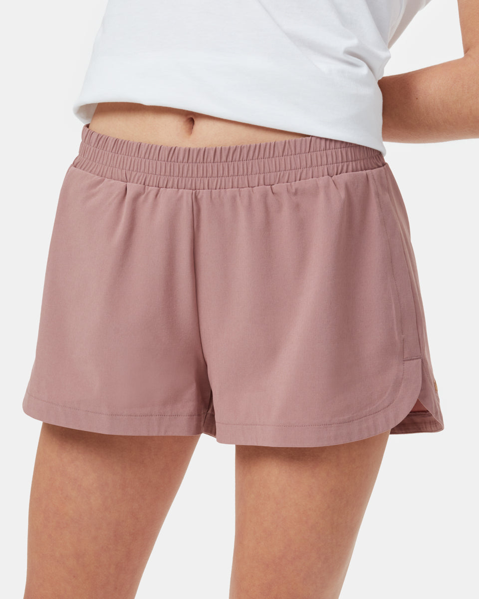Purple Women's Recycled Polyester Sport Shorts