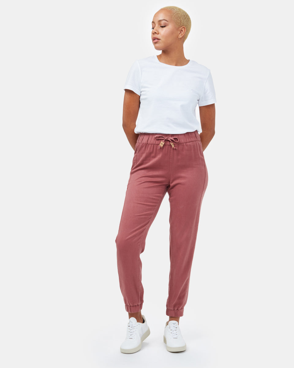Purple Women's Tencel Lightweight Trouser