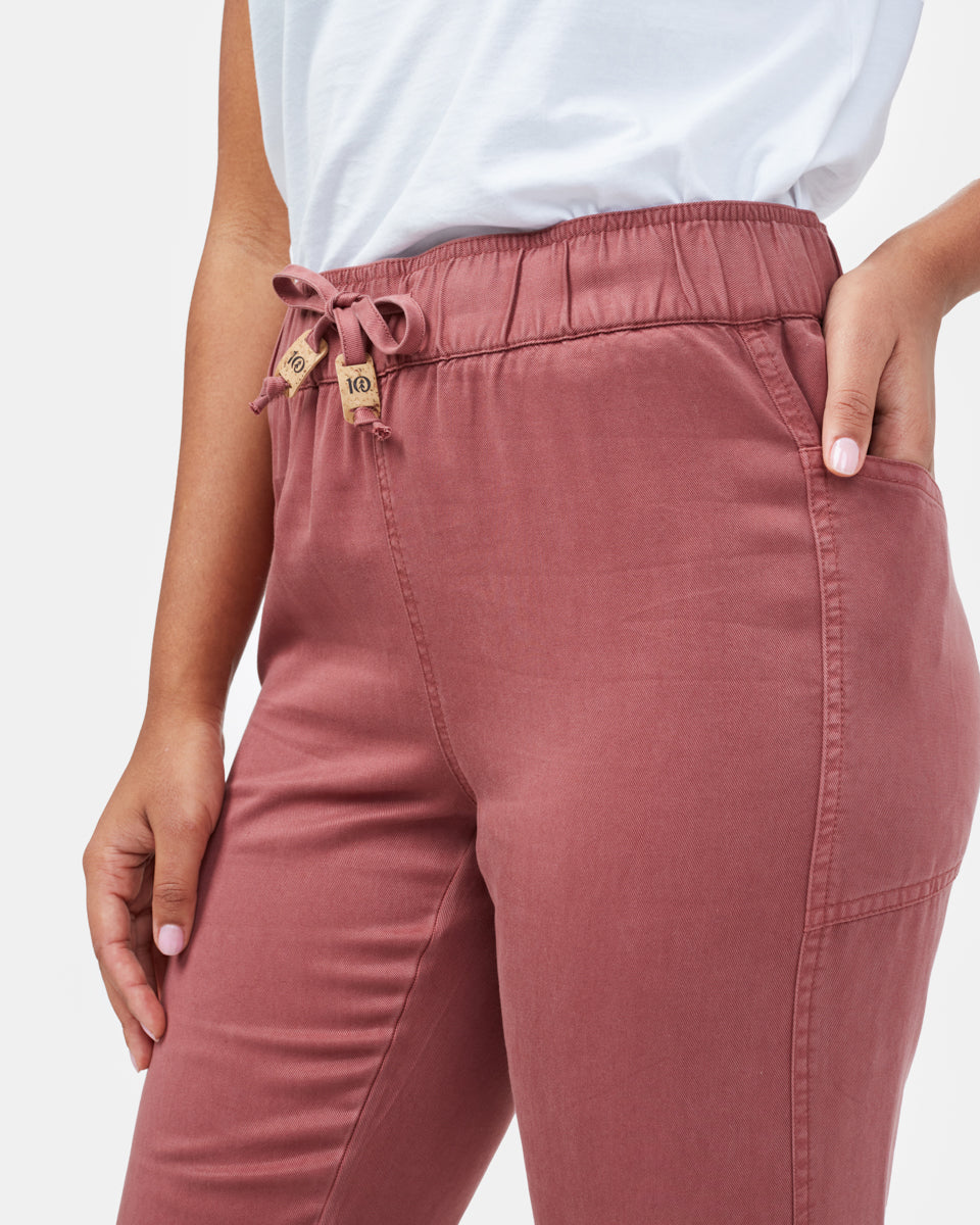 Purple Women's Tencel Lightweight Trouser