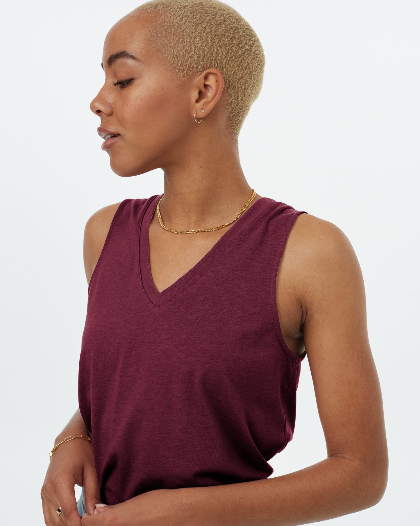 Treeblend V-Neck Tank