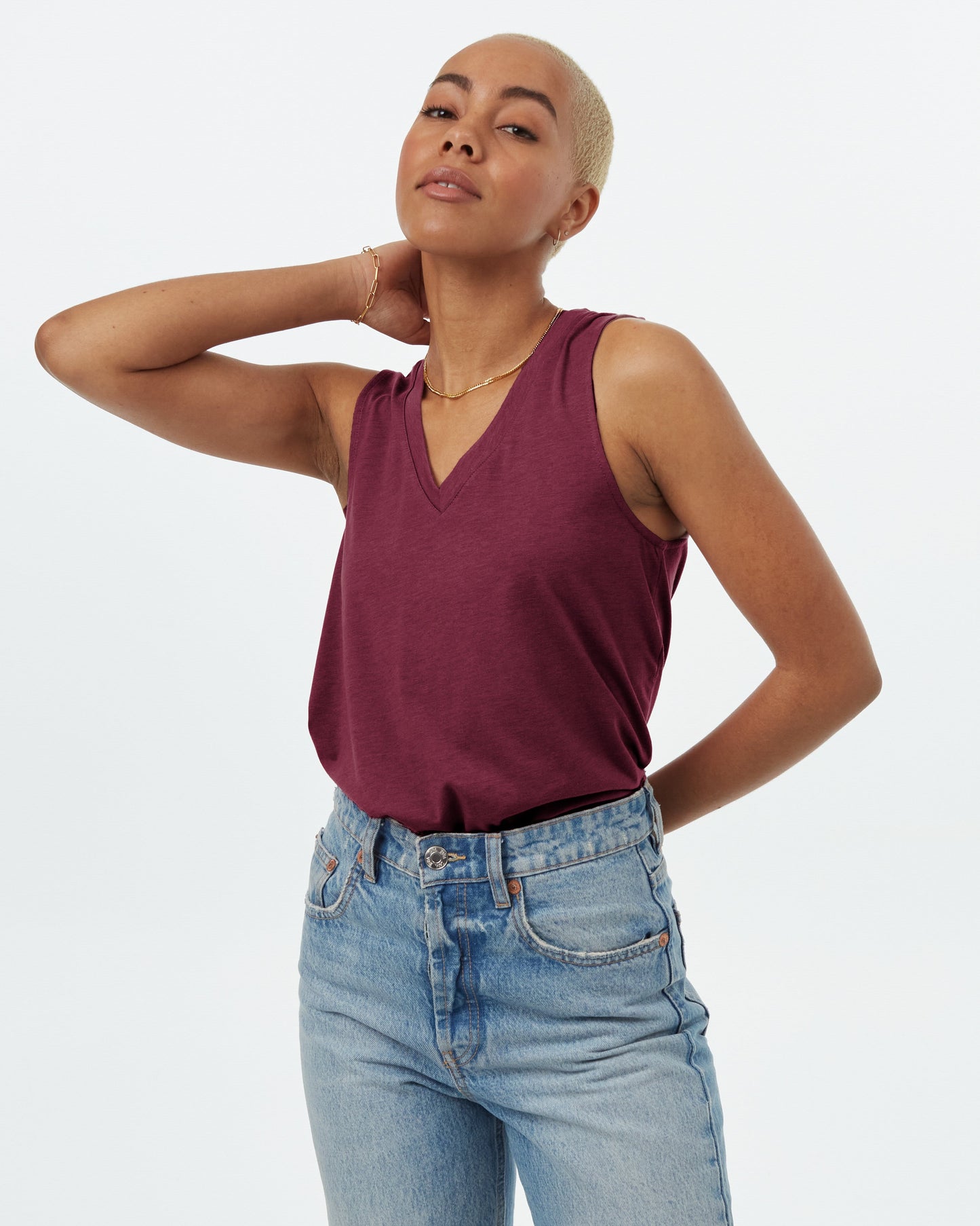 Treeblend V-Neck Tank