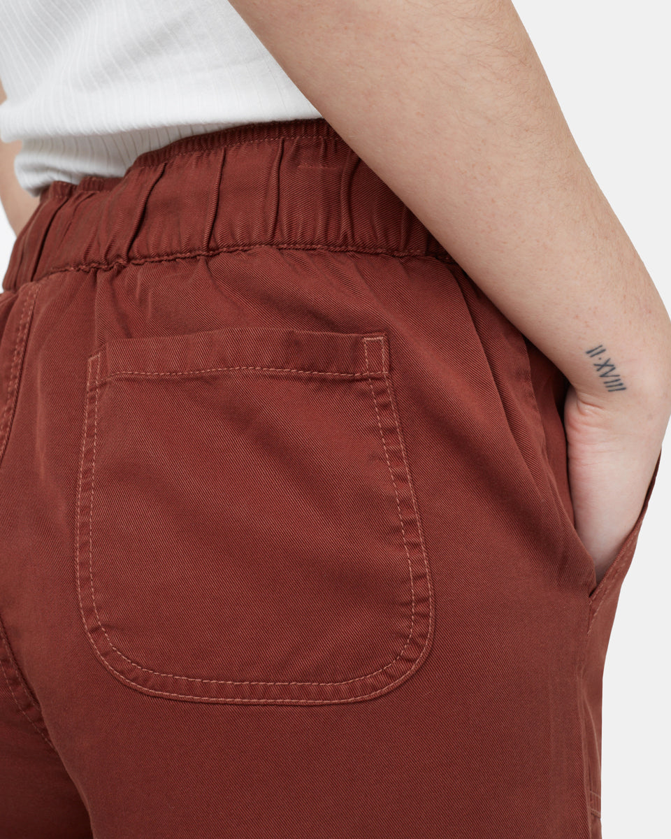 Red Women's Casual Summer Shorts