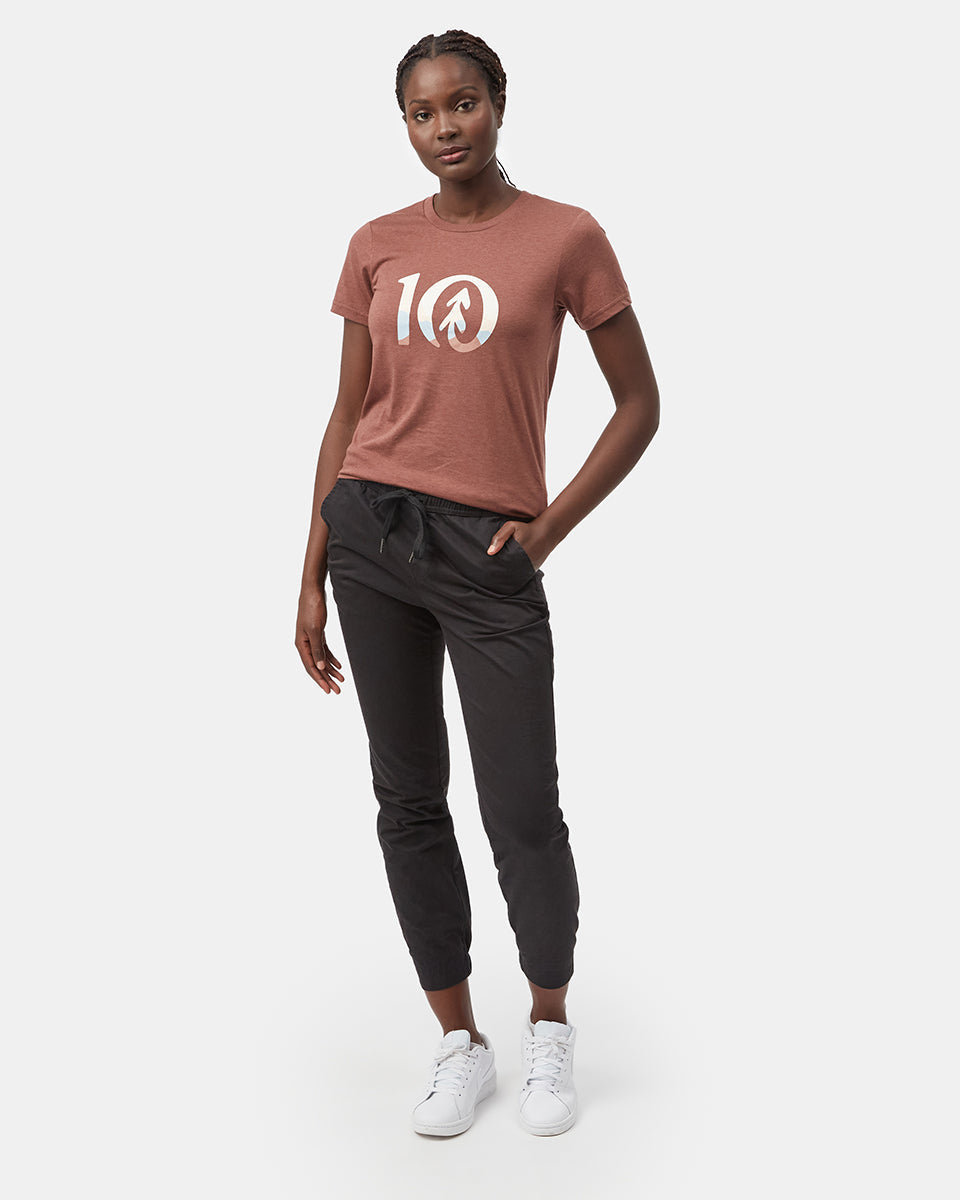 Red Women's Eco-Friendly Graphic Tee