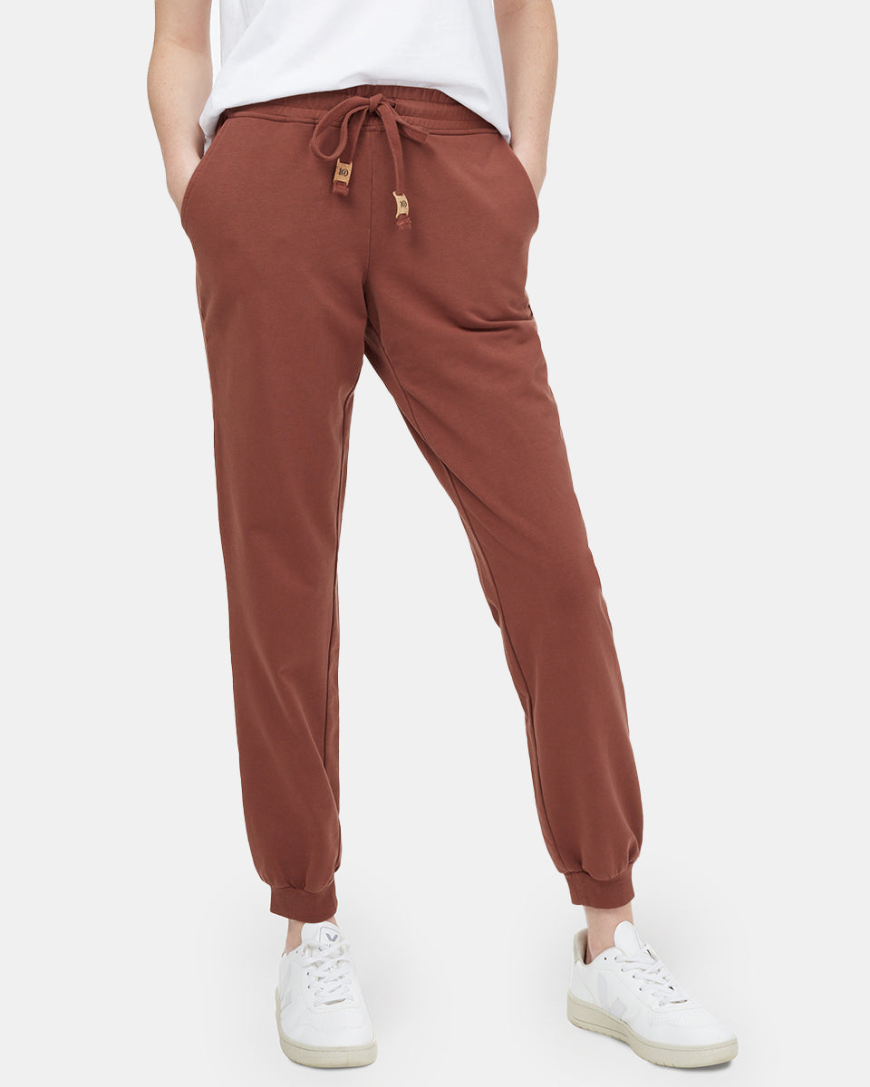 Red Women's Organic Cotton Joggers
