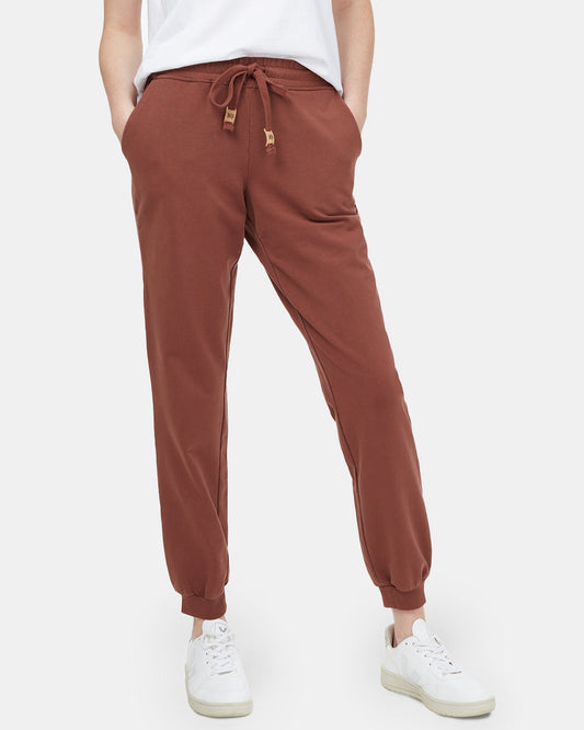 Red Women's Organic Cotton Joggers