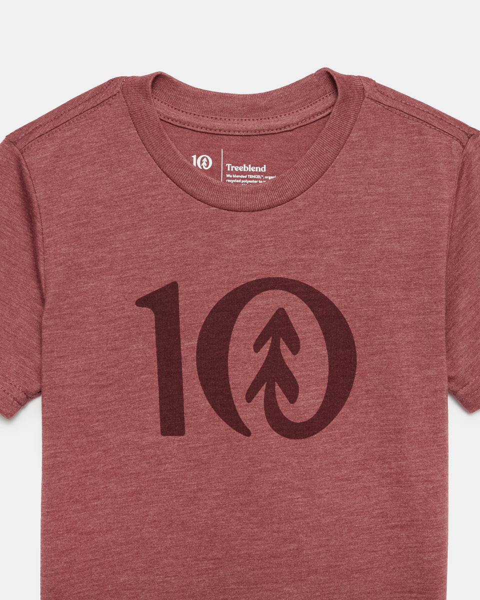 Red Kids Graphic Short Sleeve Tee