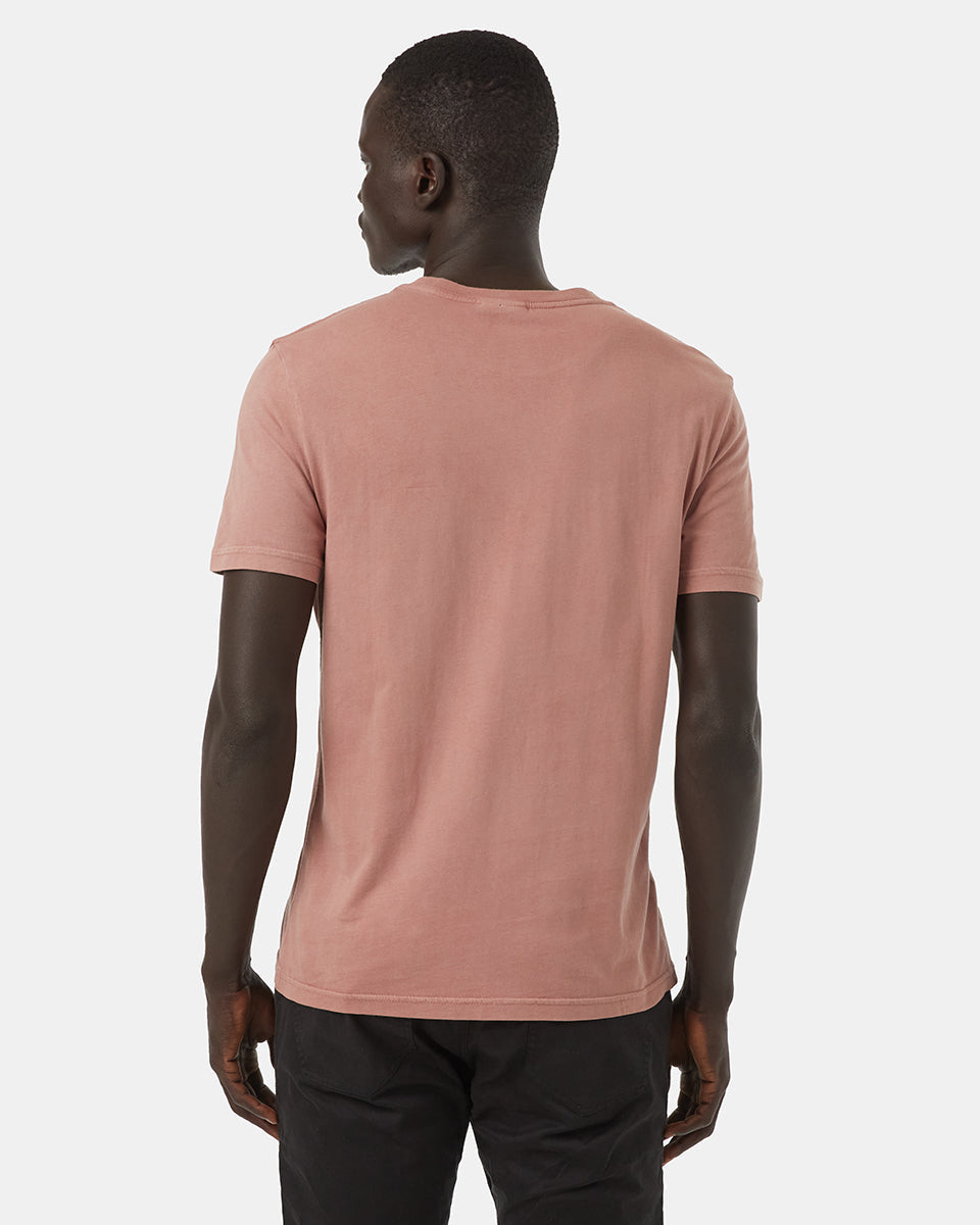 Red Men's Organic Cotton Pocket Tee