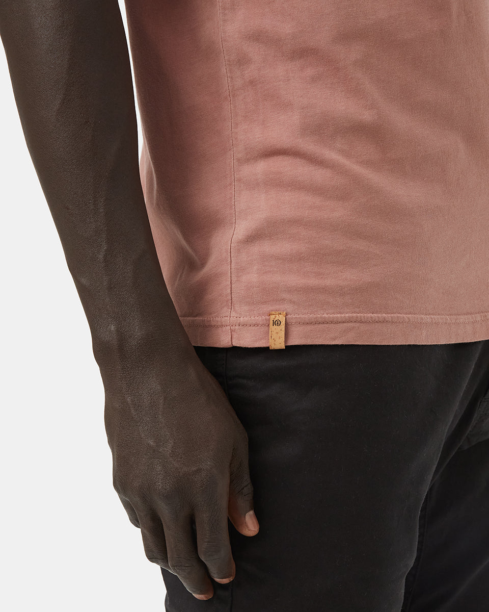 Red Men's Organic Cotton Pocket Tee