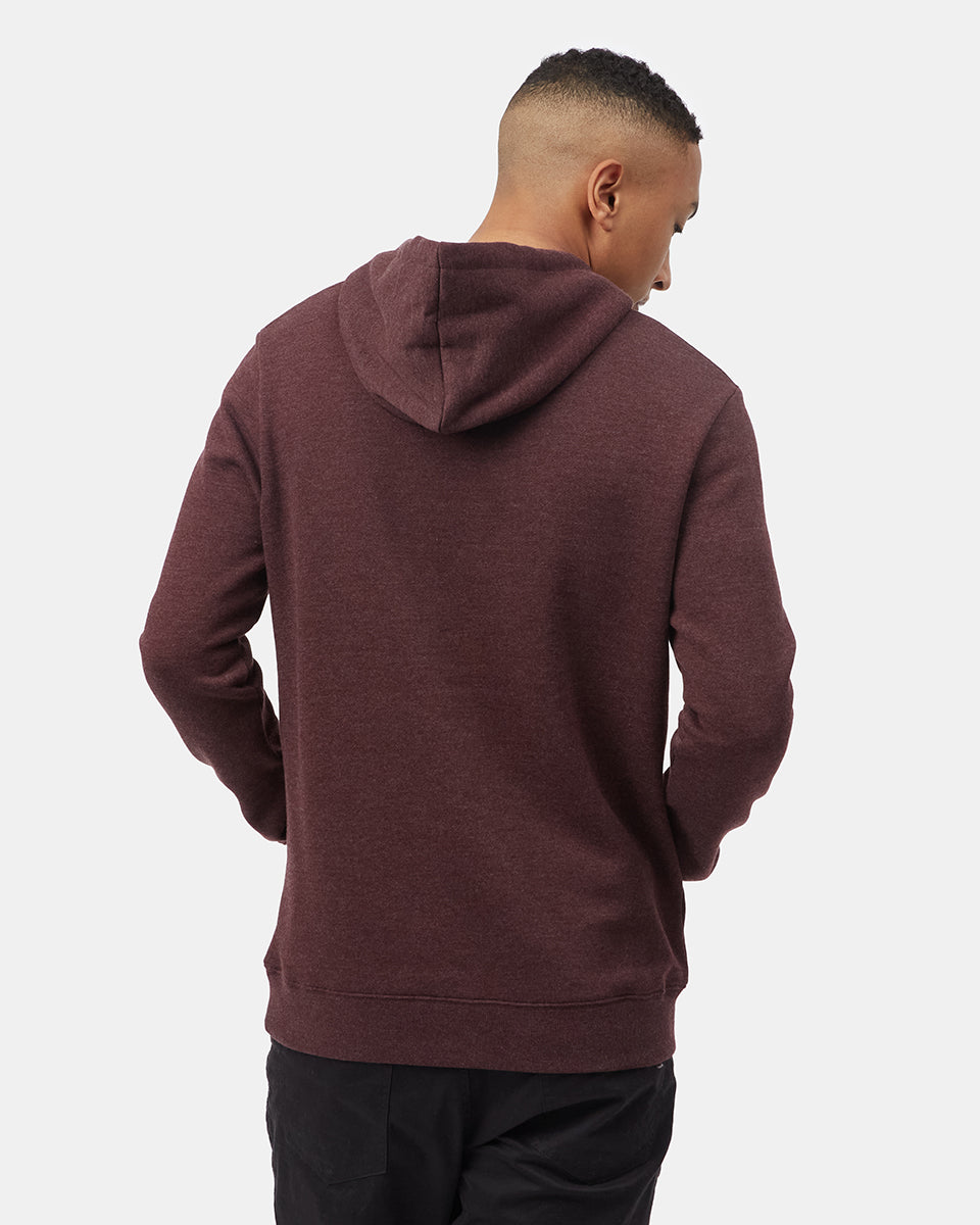 Red Organic Cotton Graphic Pullover