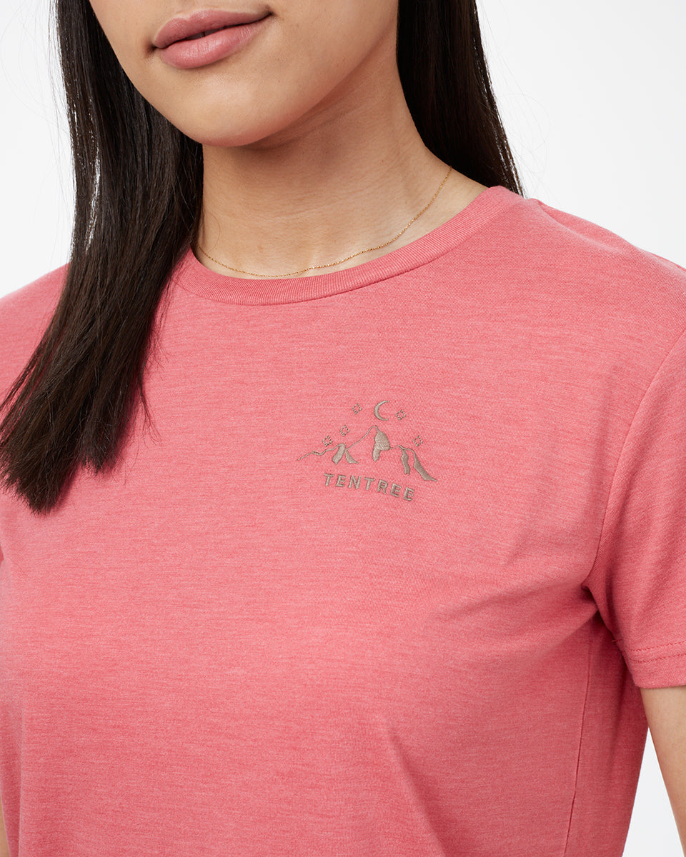 Red Women's Crew-Neck T-Shirt