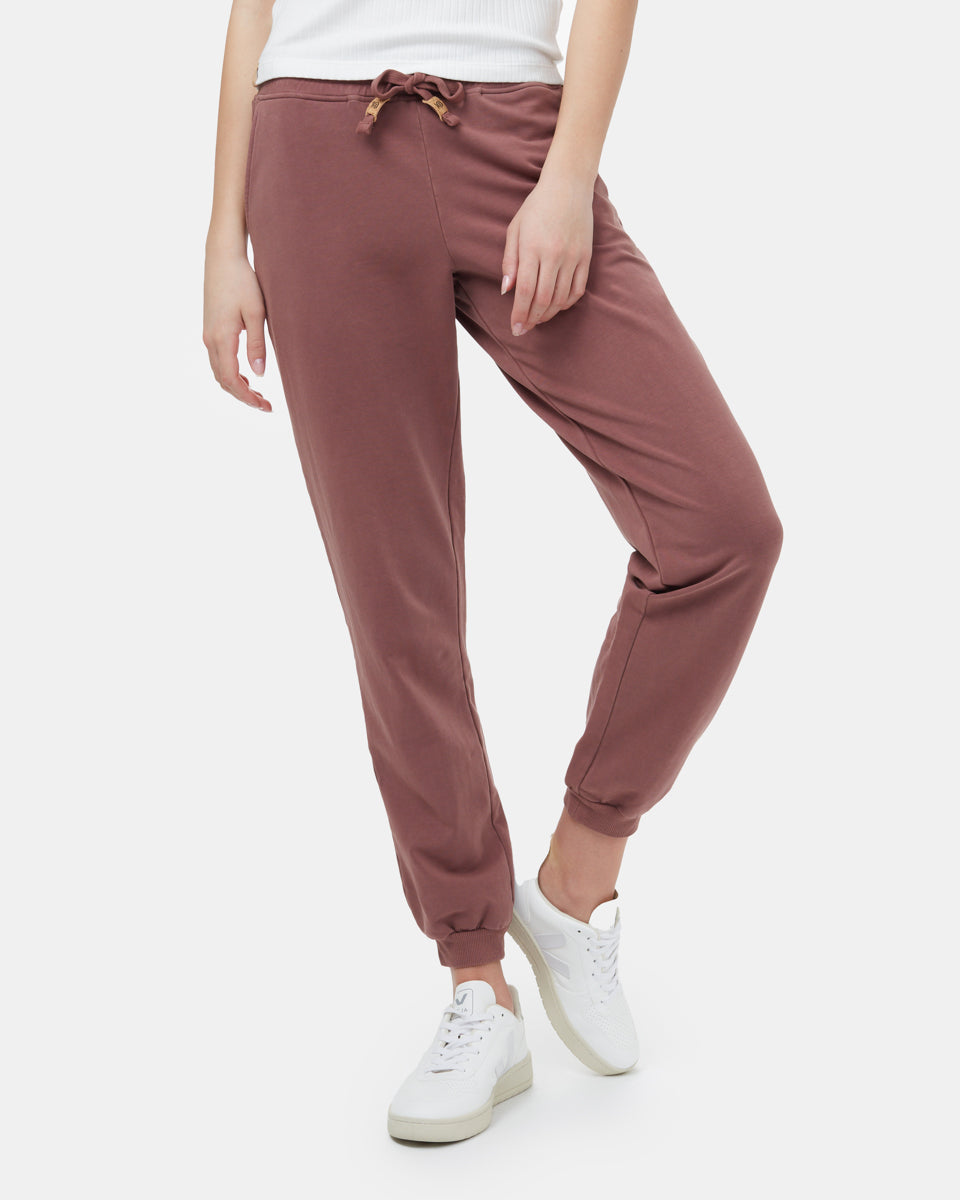 Red Women's Organic Cotton Joggers