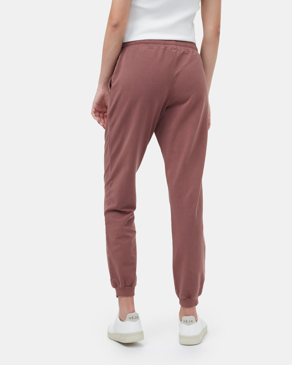 Red Women's Organic Cotton Joggers