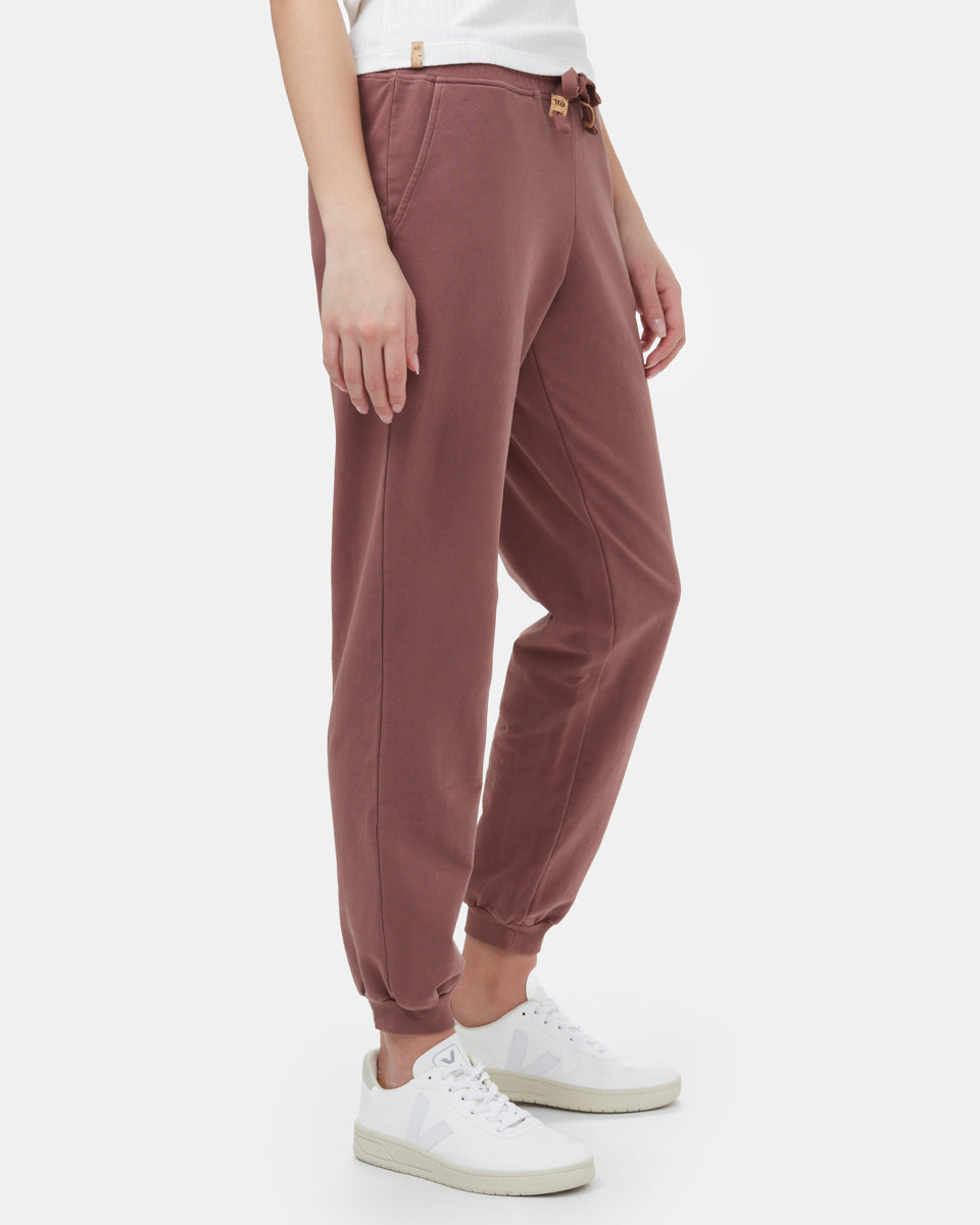 Red Women's Organic Cotton Joggers