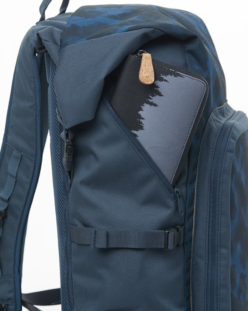 Blue 35L Travel Backpack