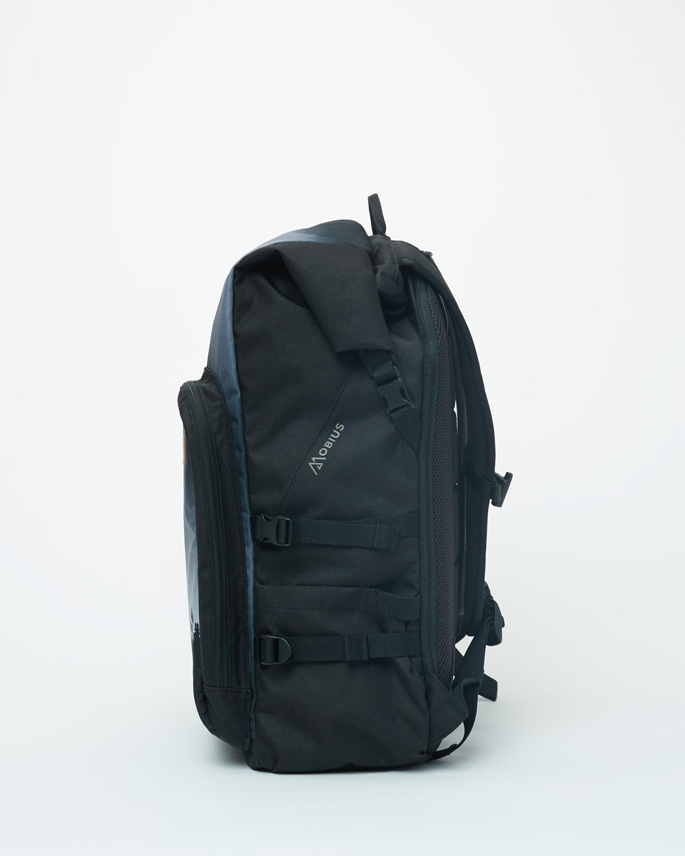 Black 35L Travel Backpack