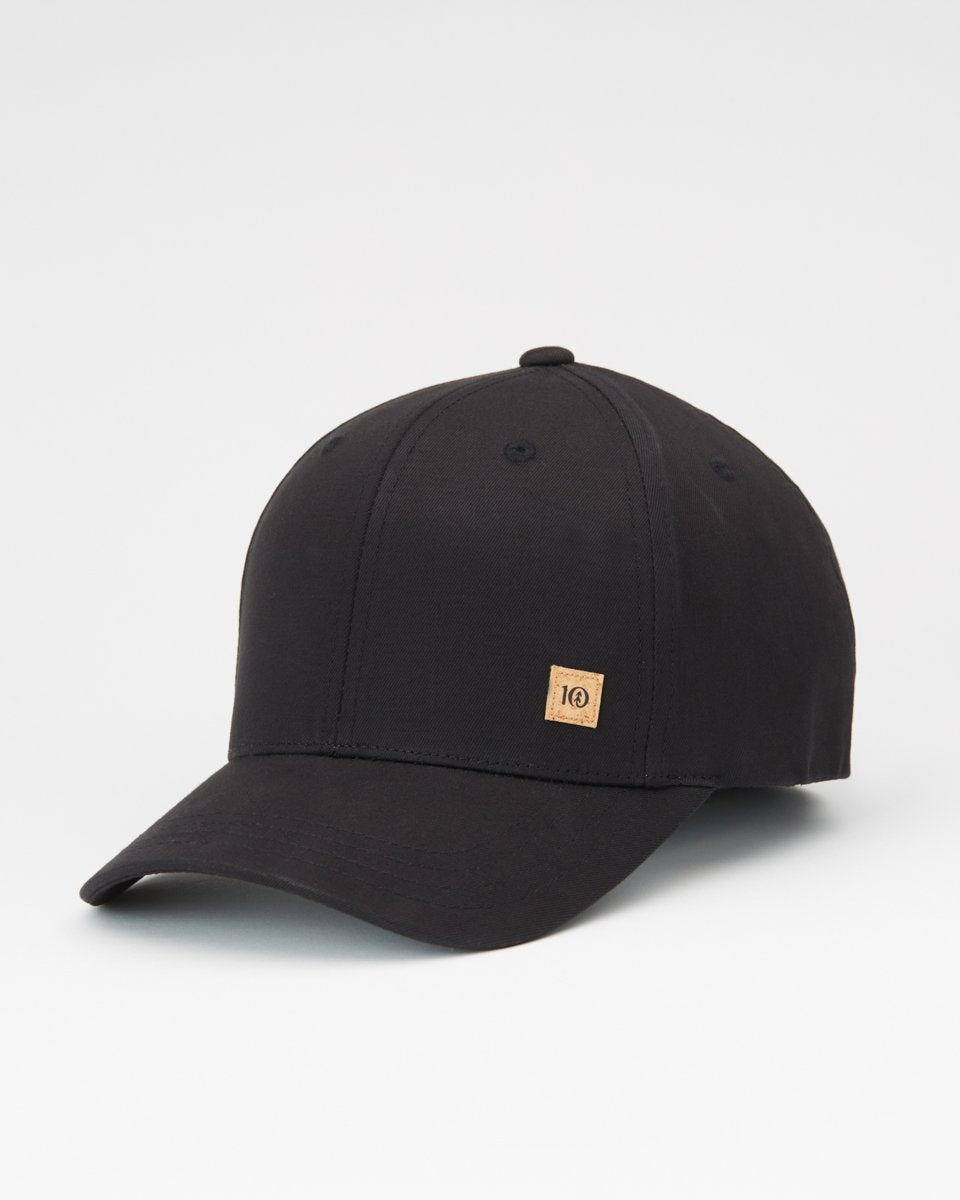 Black Adjustable Cork Baseball Cap