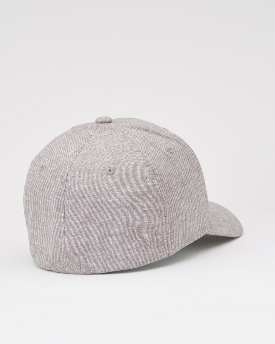 Gray Adjustable Hemp Baseball Cap