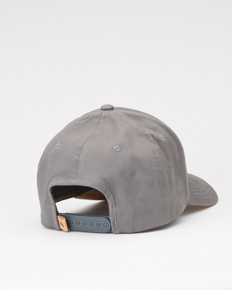 Gray Adjustable Cork Baseball Cap