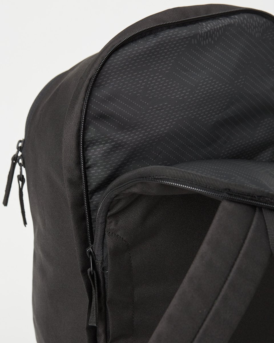 Black Organic Cotton 19L Black Backpack