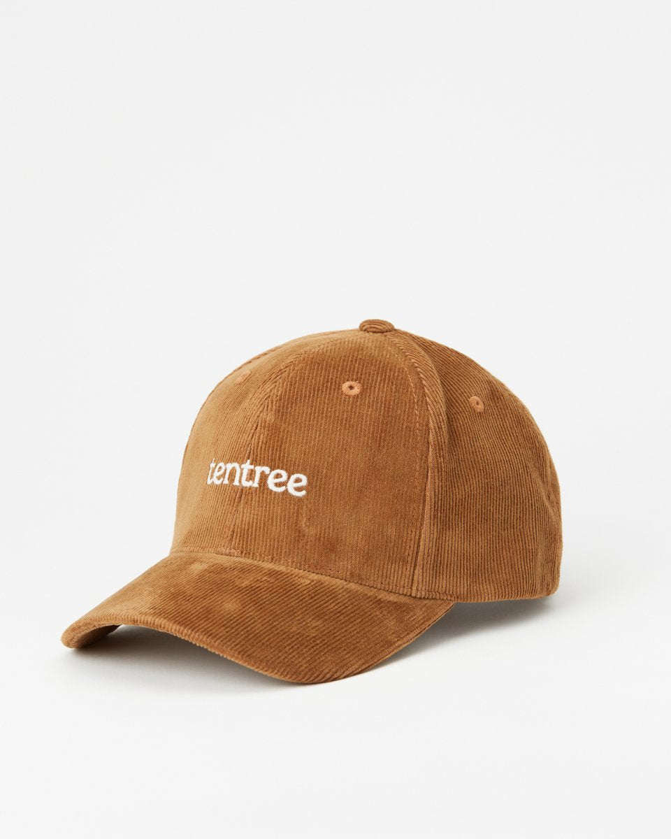 Brown Adjustable Corduroy Baseball Cap