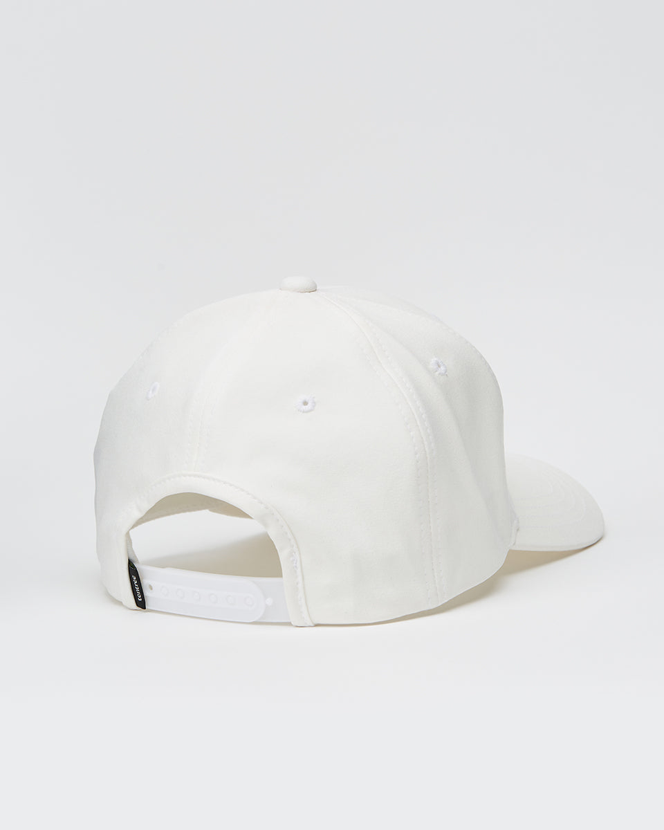 White Adjustable Cork Baseball Cap