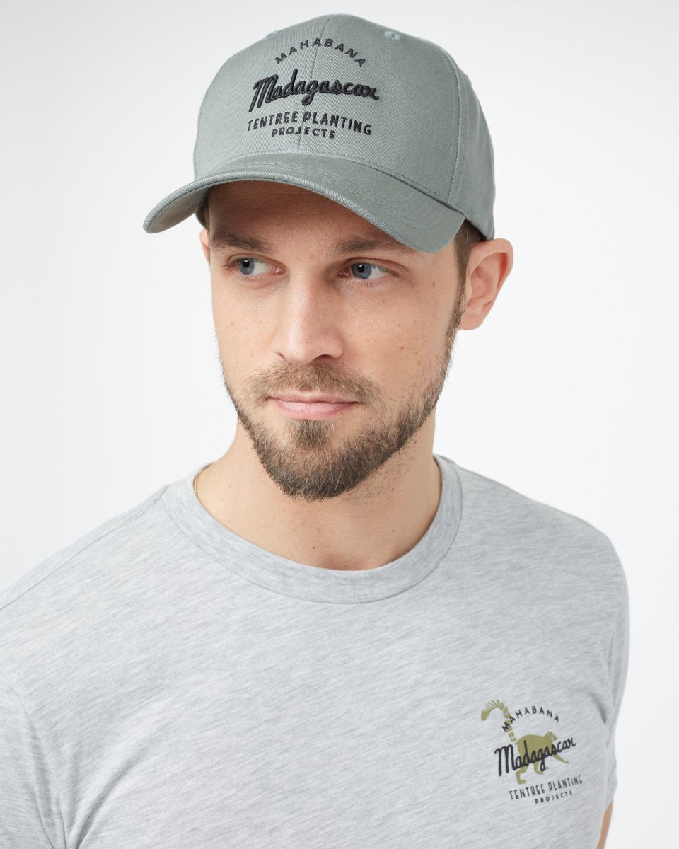 Green Adjustable Organic Cotton Baseball Cap