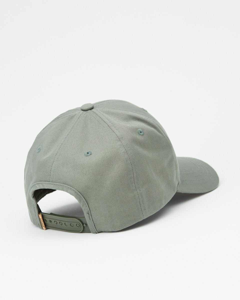 Green Adjustable Organic Cotton Baseball Cap