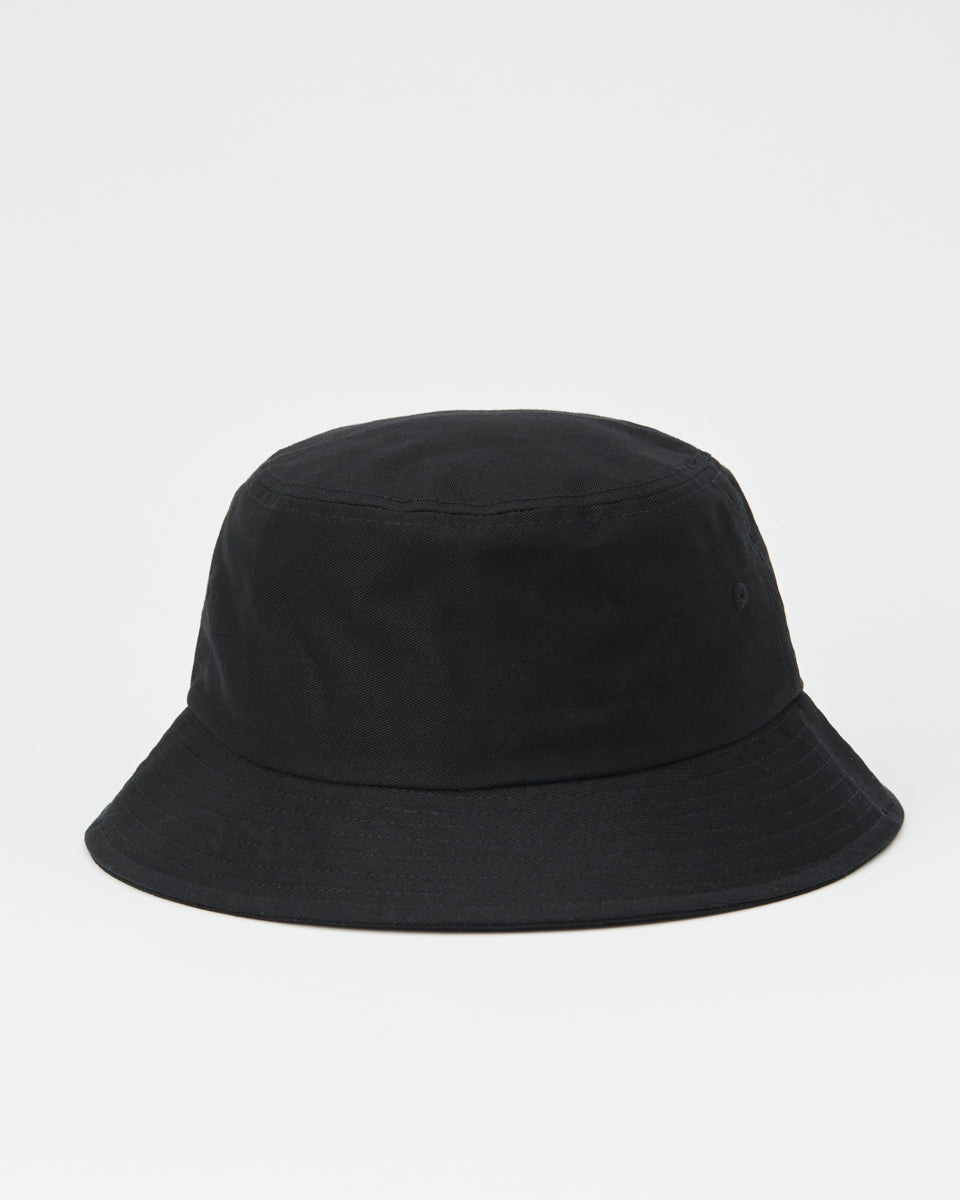 Black Sustainable Bucket Hat