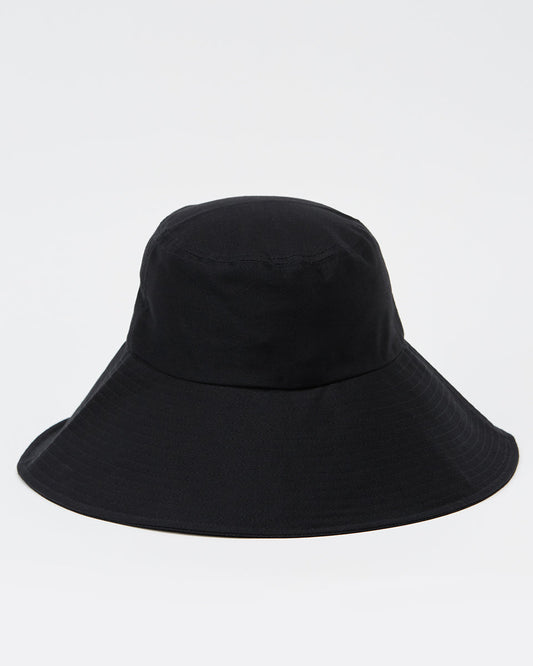 Black Organic Cotton Bucket Hat